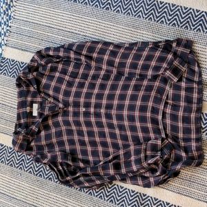 Plaid Tunic Shirt